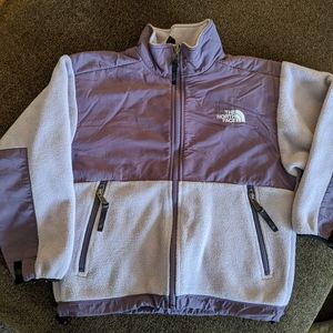 The North Face Lavender Youth Zip up Fleece